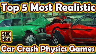 Top 5 Most Realistic Car Crash Physics Games as of 2020 in 4K HDR at Max Settings! screenshot 4