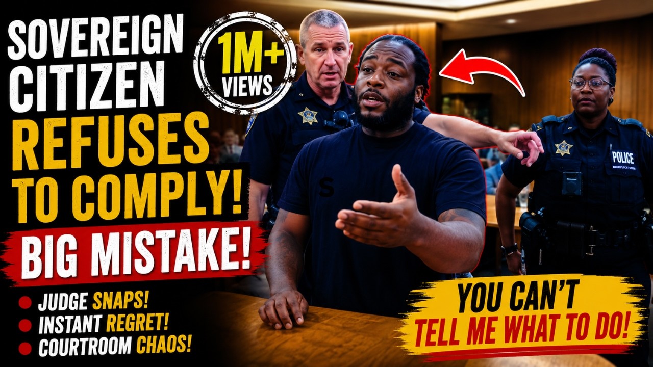 SOVEREIGN CITIZEN Says “I'M NOT A CORPORATION” Judge SHUTS It