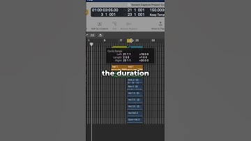 Insert silence between locators in Logic Pro! #logicpro #logicprox #musicproduction