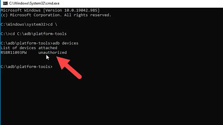 How to FIX ADB Device UNAUTHORIZED on Any Android Devices