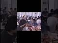 門下生と一緒にご飯を食べる佐山聡 束の間の休息 若者の顔に戻る瞬間 道場トレーニング風景