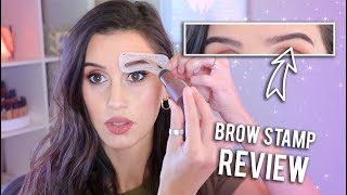 Eyebrow Stamp Review  is it a gimmick?