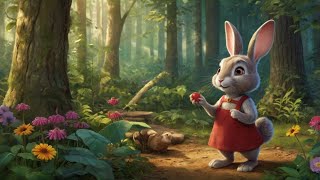 Ruby the rabbit, the Hero of the Whispering Forests