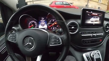 MERCEDES V Class   how to enable disable locator ilumination