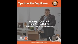 The Hidden Danger of #ZombieAccounts https://www.cleverdogit.com/tips