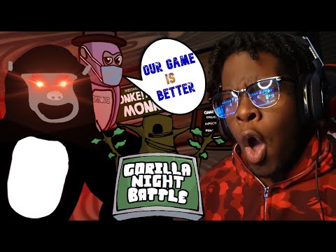 FNF VS GORILLA TAG: GORILLA NIGHT BATTLE free online game on