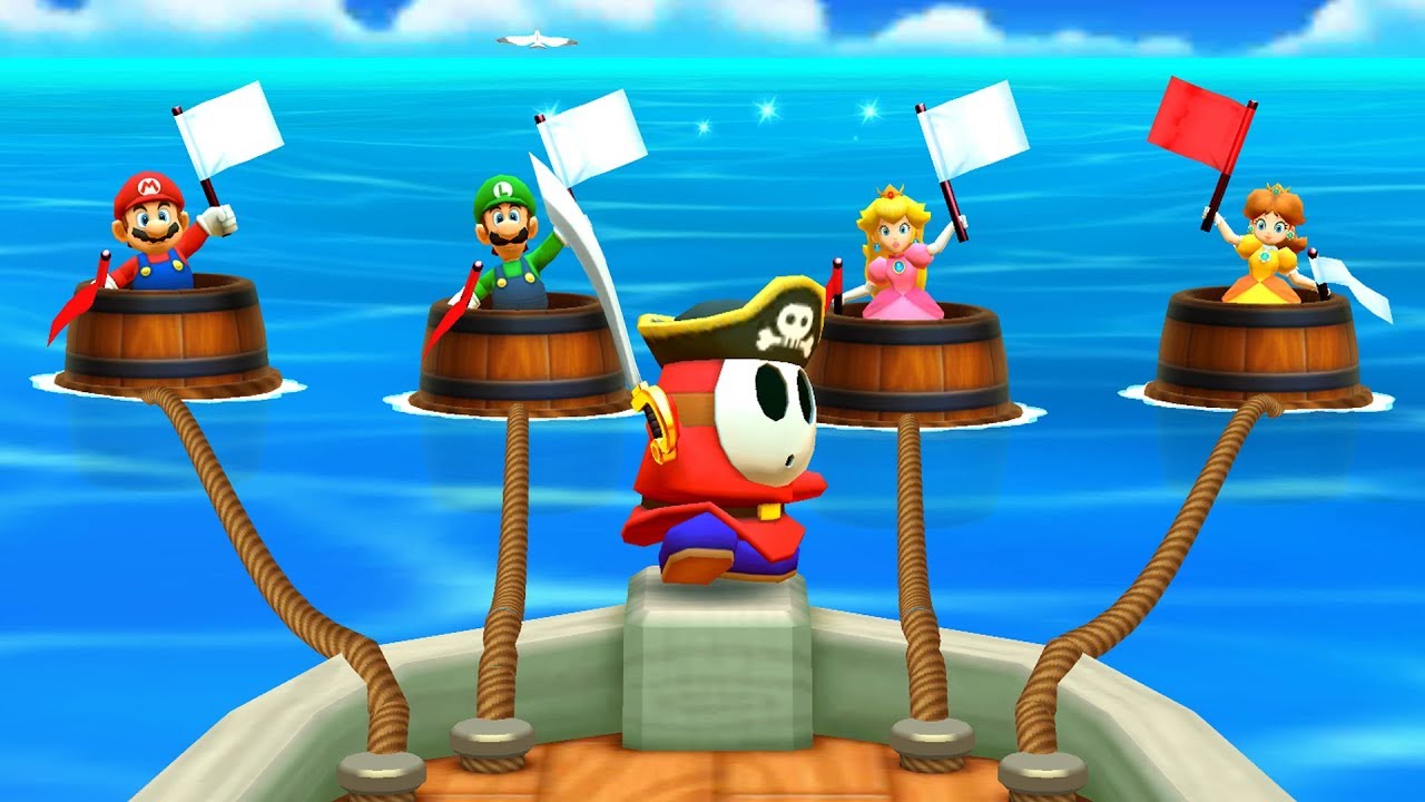 Mario Party: The Top 100 - All Minigames (4 Players)