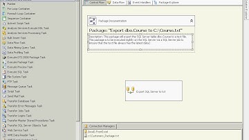 MSBI - SSIS - Annotate Document Format SSIS Package - Part-18