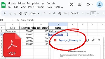 How To Add PDF To Google Sheets Cell (Step By Step)
