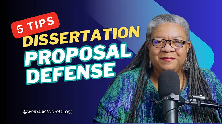 5 Easy Tips to Nail Your Dissertation Proposal Defense!