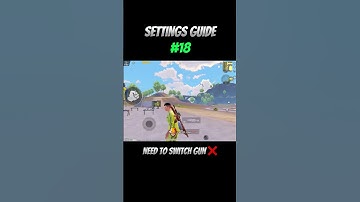 Settings Guide #18 #bgmisettings #bgmicontrols #pubgmsettings #bgmi #pubgmobile #bgmitipsandtricks