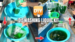Unboxing Diy Dishwashing Liquid Kit Step-By-Step Mixing Guide Best Soap Dispenser