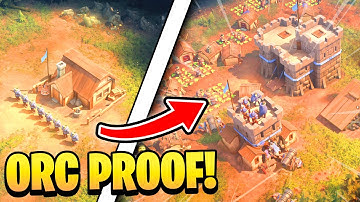 I Built the ULTIMATE Base to Defend Against Orc HORDES!