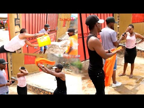 Ya Couple iricanye | Umukobwa amusutseko amazi agiye gusaba imbabazi | Biheze umuhungu amukubise