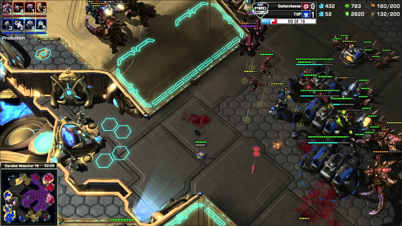 Top vs GuitarCheese - Game 2 - WCS AM Challenger League Qualifier