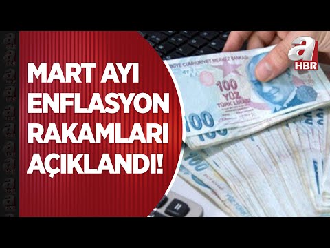 Mart ayı enflasyon rakamları açıklandı! | A Haber