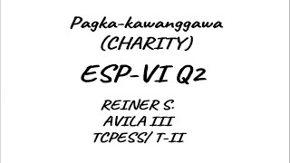 esp vi q2 Pagka  Kawanggawa Lesson Presentation
