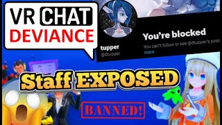 VRChat Staff EXPOSED - DEFENDING Predators, BANNING For No Reason - VRChat Deviance