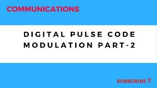 Famous LEC-10- Communications-Digital Pulse Code Modulation Part-2 Net Worth