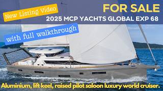 Updated Video - 2025 MCP Yachts Global Exp 68 'SAVOIR FAIRE' - For sale with Grabau International
