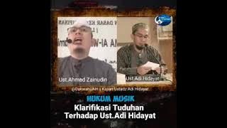 Hukum Musik || Ustadz Ahmad Zainuddin vs Ustadz Adi Hidayat