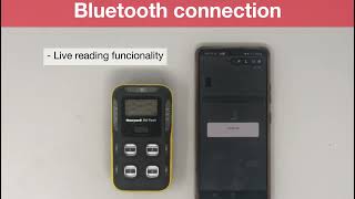 Bluetooth connection - Honeywell BW Flex