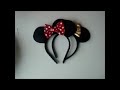 Tiara da Minnie sem Costura