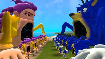 NEW RUMI SEA EATER K POP DEMON HUNTERS VS SONIC DEER SEA EATER 99 NIGHTS IN THE FOREST In Gmod!