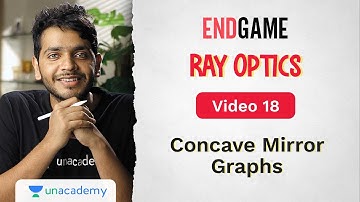 Ray Optics L18: Concave Mirror Graphs | Physics Endgame | Vikrant Kirar