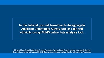 How to disaggregate American Community Survey data by race and ethnicity