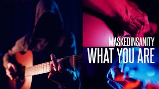 Audioslave 'What You Are' acoustic instrumental guitar cover by Maskedinsanity