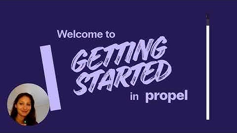 Walk through - Getting started in Propel - Adding your first project