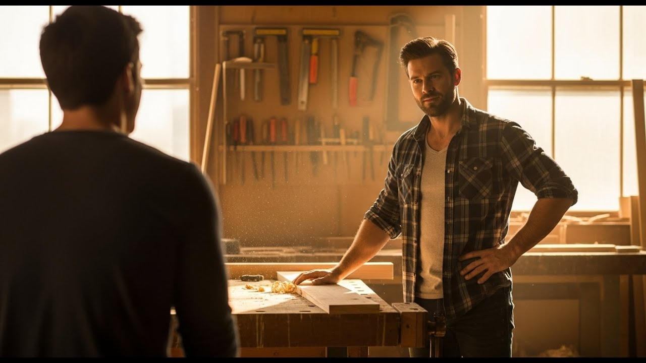 The Carpenter Let Me Watch Him Work - Started Explaining Things Just to Keep Me There