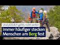 Blockierungen am Berg kommen immer häufiger vor | Abendschau | BR24