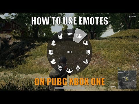 How To Use The Emotes On Pubg Xbox One Youtube - how to get emotes on roblox xbox one