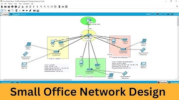 Small Office Network Design | Networking Project 01 | Enterprise Network in CISCO Packet Tracer