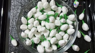 Jasmine Buds | How to make Jasmine Buds | Jasmine Flowers