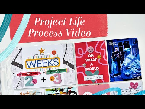 Project Life Process Video Using The Studio Calico Documenter Kit - YouTube