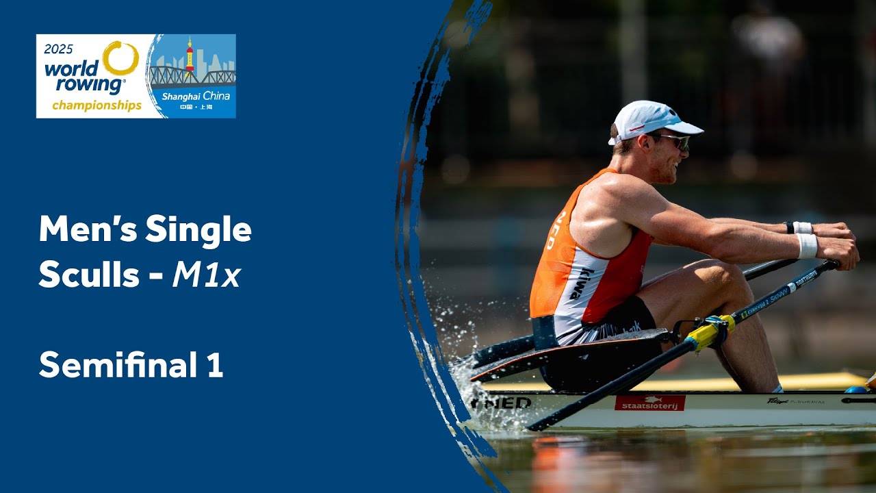 Чемпионат мира по академической гребле 2025 года — мужчины, одиночки (M1x) — полуфинал A/B 1