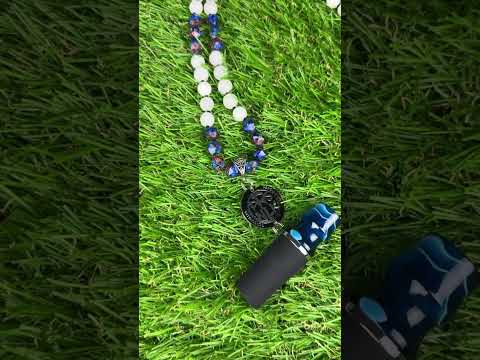 Персональний мундштук для кальяну з намистом Personalka Stone (ST084), видео 1