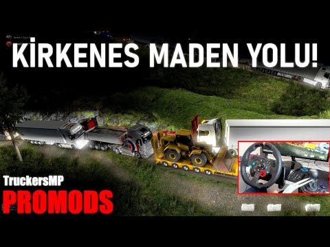 TRAFİKDE DELİRTEN ANLAR! - OYUN PAS İLE KİRKENES MADEN YOLU - ETS 2 MP ProMods G29