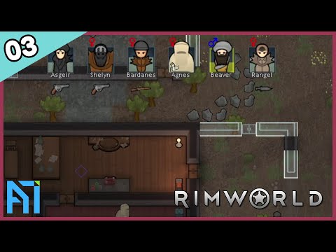 Day 03 - Things Seem to get Better... | RimWorld Twitch VOD