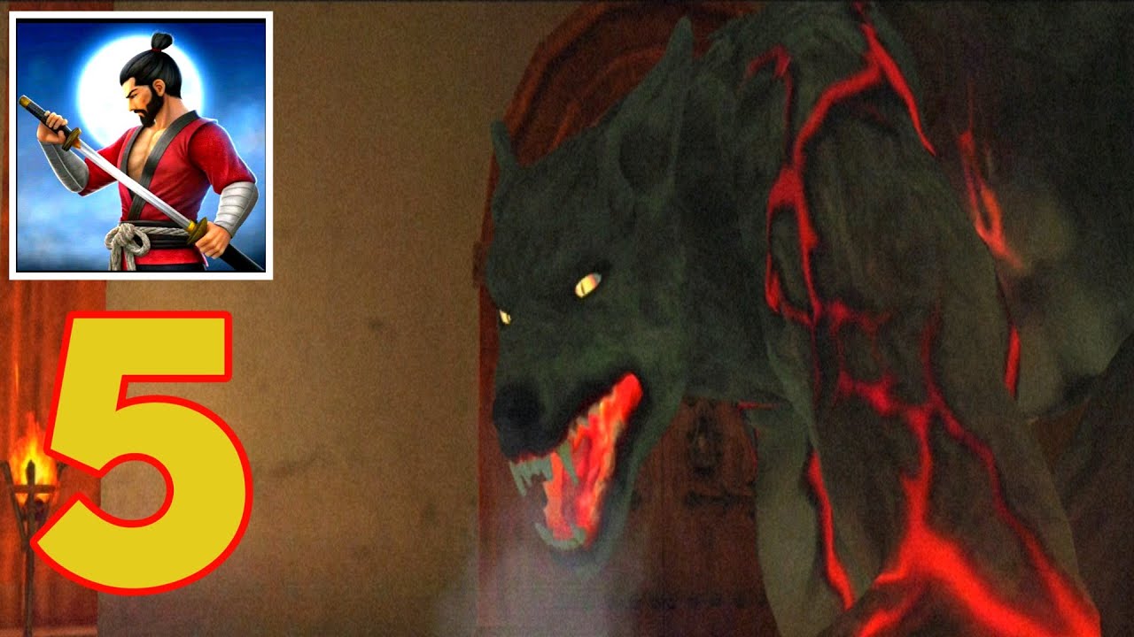 TAKASHI VS DUNGEON BEAST🐺🔥 | takashi the ninja warrior | #5 | Android gameplay 