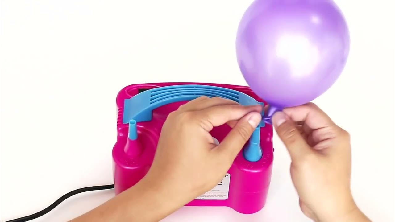 Inflate 30 balloons per minute with Nulink Electric Portable Air
