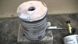 Do It yourself Coffee Can Foundry #5 - Initial Fire Up @BillGilmour519