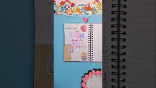 I Made a Journal Page for Avantika 💖✨ #diyjournal #shorts