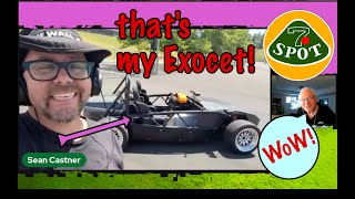 Sean Castner's Exocet at Pacific International Raceway