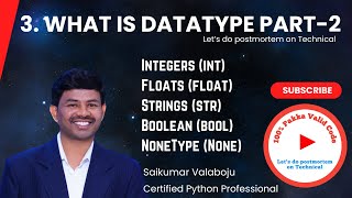 4. Understanding Datatypes in Python Part-2: A Complete Beginner's Guide