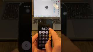 iPhone Calculator | خفايا الآلة الحاسبة بالأيفون | #Shorts #Apple #iPhone #IOS