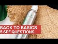 Back to basics spf questions